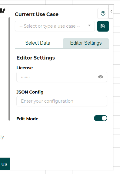 Paste your licence key in Datama Editor Settings